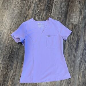 FIGS lilac scrub set